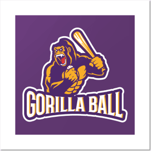 Gorilla Ball | Vintage Baseball in Baton Rouge Posters and Art